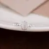 Anillo de Plata de Ley S925 Ovalado de Ágata Negra Ojo de Gato para Mujer Ins Nicho Simple Fresco Moda Versátil
