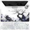 Mouse Pad Grande Paisagem Paisagem Teclado Almofada Extra Espessura Borda de Bloqueio Atacado Grande Almofada de Mesa de Escritório