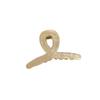Mini Simple Dulce Cruz Pinza de Agarre Medio Recogido Pequeña Color Jalea Agarre para Cabello para Mujer Celebridad de Internet Flequillo Horquilla Lateral