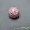 Contas Redondas de Laca Vermelha de Cinábrio, Contas Soltas, Contas Espaçadoras, Acessórios, Acessórios Culturais e Artísticos, Joias DIY