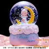 Princesa Soñadora Niña Pequeña Carruaje de Calabaza Nevadas Bola de Cristal Caja de Música Caja de Música Giratoria Regalo de Cumpleaños para Niños