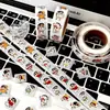 Nuevo Rollo de Pegatinas Taisheng Shin-chan Estudiante Inspirador Decorativo para Cuaderno Pegatina Cinta de Dibujos Animados Pegatina de Punto Selladora