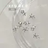 Decoraciones para Uñas Artísticas de Concha de Estrella de Mar de 12 Rejillas Perla Mixta Cola de Sirena Concha Resina DIY Decoración de Uñas Portátil