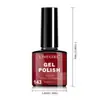 Esmalte en Gel para Uñas Transfronterizo Color Sólido Caja de 18 Colores de Gel Set Serie Rojo-Naranja Otoño e Invierno Larga Duración Resistente al Desgaste Color Brillante