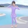 Traje de baño para niños Youyou, de dos piezas, de una pieza, para niñas, bebés, niños pequeños, medianos y grandes, traje de baño para estudiantes, área de liquidación de fábrica