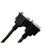 Linha de conexão de porca de rebite frontal Db 9P Hdb15P Processamento personalizado de porca de rebite frontal