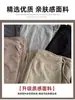 Calça pantalona casual cinza-marrom com cordão estilo preguiçoso para mulheres, nova calça esportiva de yoga fitness de cintura alta para outono