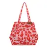 Bolsa Tote de Lona Estampa de Leopardo Grande Capacidade para Mulheres Nova Tendência da Moda Deste Ano Design Original Bolsa de Ombro para o Dia a Dia