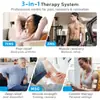 Instrumento de Fisioterapia Masajeador EMS Tres en Uno, Masajeador Multifuncional, Ejercicio Muscular con Microcorriente, Masajeador para Desbloquear Meridianos