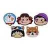 Dibujo animado Niño Niña gatito pvc pegamento flexible accesorios joyería diy funda teléfono móvil pegatinas refrigerador hebilla parche zapatos con agujeros