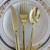 Pratos Descartáveis de Plástico Estilo Ocidental, Pratos de Formato Irregular, 10,2 polegadas 7,5 polegadas Conjunto de Talheres para Festa de Casamento Aniversário Atacado