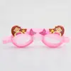 Gafas de natación para niños y niñas, impermeables, súper transparentes, bonitos dibujos animados, gafas de natación para niños, ventas directas de fábrica