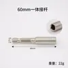 Ponta de Chave de Fenda Elétrica 1/4 Haste de Conexão Magnética Forte, Haste de Extensão para Furadeira Elétrica, Haste de Extensão Soquete 6,35mm Adaptador Rápido