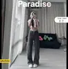 AliExpress comercio exterior europeo y americano comercio exterior Amazon Wish AliExpress jeans casuales de pierna ancha de cintura alta para primavera y otoño para hombres y mujeres
