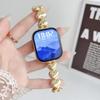 Pulseira Tridimensional em Formato de Coração com Tira de Metal Retrátil Adequada para Apple 10, 11, Huawei 11, Fit4, Gt6, Pulseiras Xiaomi