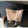Bolsa Tote Grande de Lona Versátil y Sencilla para Viajes Diarios, Bolsa de Hombro de Lona de Alto Valor para el Trabajo y Salidas