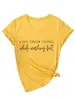 Não Jogue Pedras Camiseta Feminina Casual Confortável Versátil Simples Gola V Manga Curta Site Independente Europeu e Americano Ebay