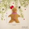 Decoraciones Navideñas de Nuevo Producto Transfronterizas Adornos de Muñeco de Peluche Lindo para Escritorio Muñeco Verde Escena del Árbol de Navidad