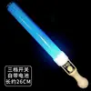 Palo Fluorescente Fijo de Estrella, Palo Fluorescente Personalizado para Boda, Accesorio de Performance, Luz de Mano Estrella de Cinco Puntas, Soporte para Concierto, Luz Plateada