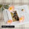 Naranja Mo Home Nueva Simulación de 4 Cabezas Amapola Amapola Nórdico Retro Hogar Arreglos Florales Adornos Venta al por Mayor