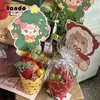 Caja de Manzana de Dibujos Animados Navideña Regalo de Nochebuena Taza Navideña Fruta de la Paz Caja de Regalo de Fruta Empaque de Flores Caja Navideña