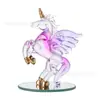 Suministro Transfronterizo de Artesanías de Cristal, Unicornios de Pie, Artículos de Halloween y Navidad, Adornos de Cristal para Sala de Estar y Vestíbulo