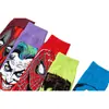 Calcetines de Tubo Medio de Algodón para Hombre Capitán América Marvel Joker Transfronterizos de Cuatro Estaciones