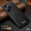 Funda ligera para Huawei P70 Pro, con protección completa y resistente a caídas, de cuero para hombre de negocios.