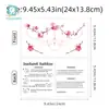 Colección Rui Ka Long: Pegatinas de Tatuaje con Patrón Seductivo para Clavícula y Pecho, Pegatinas de Tatuaje Sexy, Diseño Floral de Larga Duración con un Toque de Lujo