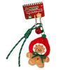 Colgante de Peluche Original de Navidad Tengyi Corazón Femenino Muñeca Dulce y Linda Colgante para Llavero Colgante Decorativo para Mochila