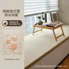 Alfombrilla para mirador estilo japonés de imitación sisal y yute, forma especial, suelo a techo, tatami, alfombrilla para alféizar de ventana, corte universal para todas las estaciones