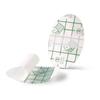 Venta al por mayor de fábrica pegatinas impermeables para orejas membrana de PU pegatinas impermeables para orejas protección para baby shower champú para niños pegatinas para orejas de bebé