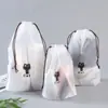 Bolsa con cordón nueva bolsa de almacenamiento con cordón organizador de zapatos ropa bolsa para ropa interior calcetines bolsa con cordón bolsa de embalaje de PE múltiples estilos