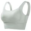 Sujetador deportivo para mujer, inalámbrico, sexy, push-up, para yoga, belleza, chaleco de una pieza con almohadilla fija para el pecho, ropa interior deportiva de fitness