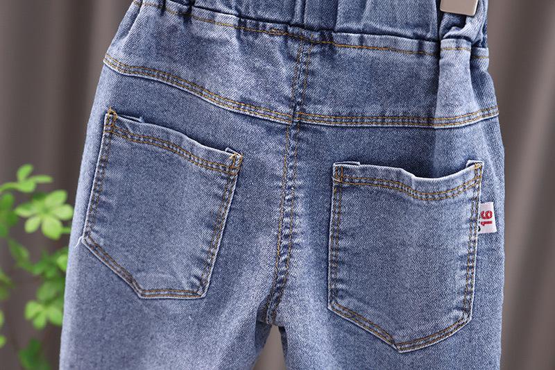 立领娃娃衬+黑桃心牛仔