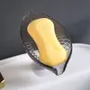 Porta Jabón de Ventosa sin Taladro con Drenaje, Estante de Jabón para Montar en la Pared para Baño y Cocina