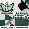 Novo Avental Impermeável para Cozinha Doméstica Macacão de Cozinha Anti-Incrustante Especial para Catering à Prova de Óleo Roupas de Trabalho de Manga Comprida com Estampa para Mulheres
