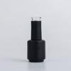 Fábrica en stock, botella vacía de gel de esmalte de uñas blanco y negro, embotellado dividido, botella de vidrio de esmalte de uñas de capacidad múltiple de 15 ml y 11 ml