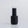 Venta al por mayor de fábrica, botellas vacías de esmalte de uñas de varios colores blanco y negro, estilo nuevo y simple, botellas de esmalte de uñas de 11 ml y 15 ml