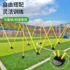 Palo de dribling de baloncesto, palo de dribling de fútbol, base de poste marcador, banderín de esquina de fútbol, poste marcador de entrenamiento de fútbol
