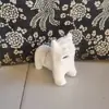 Juguete de Arcilla Hecho a Mano de Alta Densidad Tigre, Modelo de Tigre de Arcilla, Kit de Material Educativo Tigre de Arcilla Blanca, Juguete Hecho a Mano para Niños