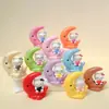 Luna Kt Gato Dibujo Animado Linda Figura Pequeña Bolsa Ciega Accesorios de Resina DIY Colgante Decoración Juguete de Moda Adorno