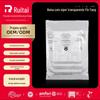 Venda por atacado aviso saco zíper plástico transparente fosco saco de ziplock comércio exterior cross-border universal vestuário embalagem saco