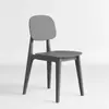 Silla de Plástico con Respaldo Creativo Macaron Nórdico para Uso en Casa, Silla de Comedor de Lujo Ligero, Silla de Ocio Moderna y Simple, Apilable