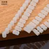 Tuerca de nylon embutida con inserto de goma engrosado, componente preembutido tres en uno, tuerca de ensamblaje de expansión para tablero de madera de muebles de alta calidad