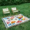 Alfombrilla de Picnic Gato de la Suerte Americano al Aire Libre Transfronteriza Cubierta Completa de una Pieza para Tienda de Campaña Mantel Manta Decorativa Cojín para Césped
