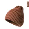 Balaclava Coreia do Sul Outono e Inverno Moda Casal Chapéu Quente Cachecol Peça Única Tricô Proteção de Orelha Chapéu de Lã