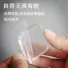 Tira Anticolisión de Silicona Transparente para el Hogar Personalizada Manija de Puerta de Baño Amortiguador de Dibujos Animados Almohadilla Silenciosa Antideslizante Anticolisión