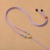 Collar de cuerda hecho a mano DIY para colgar en el cuello, ajustable, para hombres y mujeres, colgante de jade, cuerda para clavícula, multicolor, lote directo de fábrica