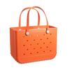 Bolsa de Praia Popular de Eva Bolsa Tote de Borracha Bolsa Impermeável com Furos Cesta de Praia Bolsa de Praia de Eva com Furos